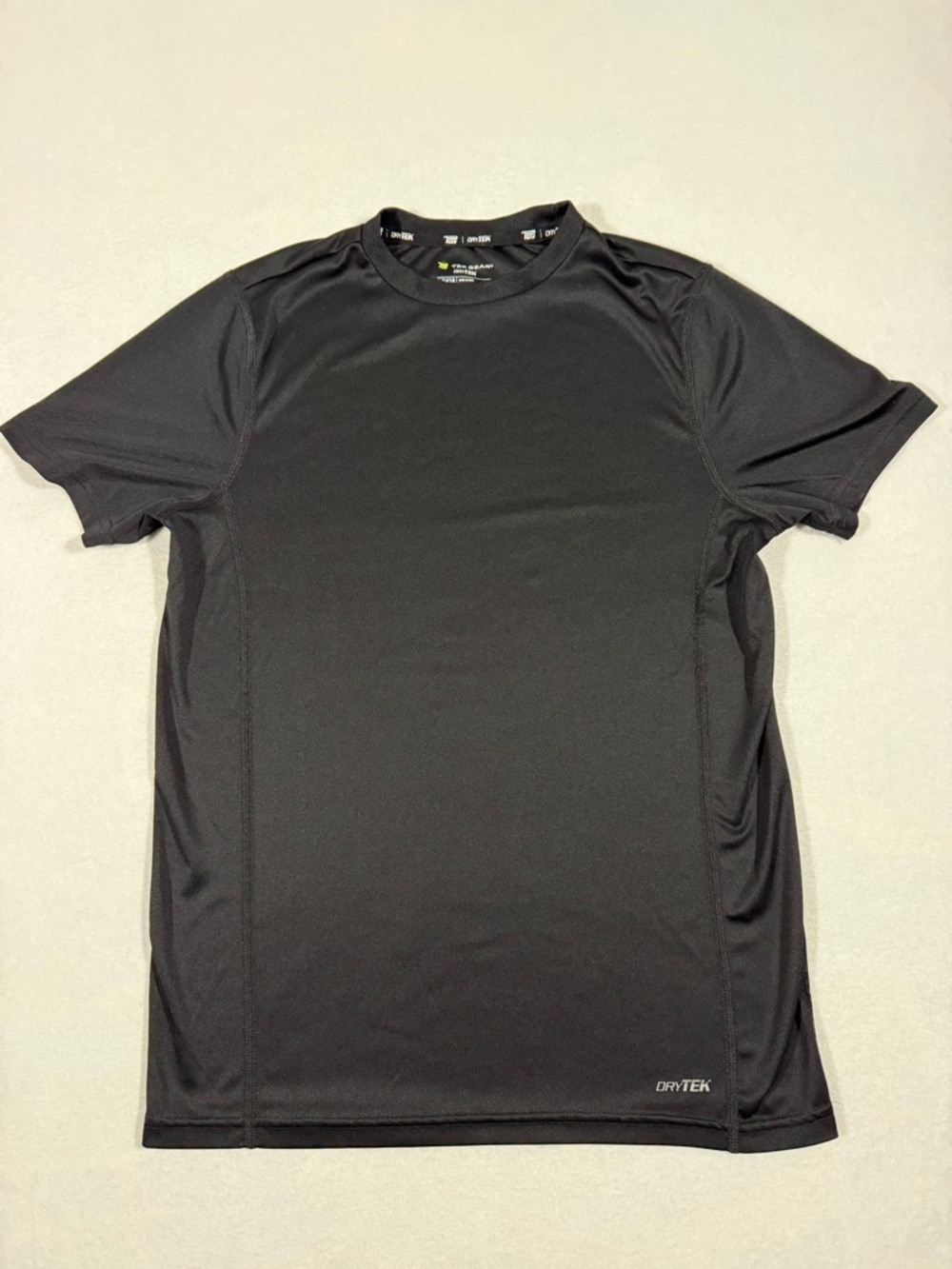 Tek Gear Drytek Boys’ Black Performance Short Sleeve T Shirt Size L 14/16